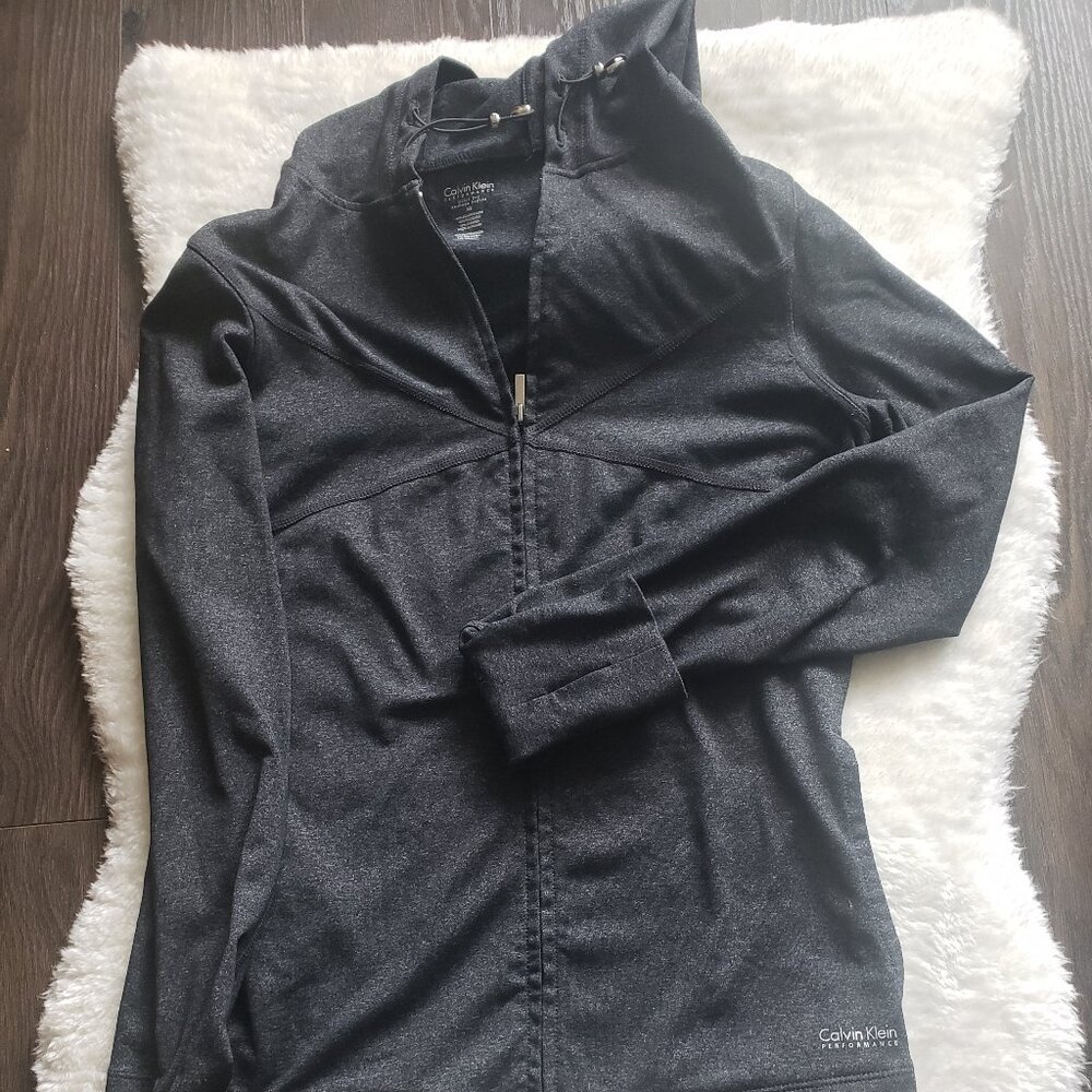 Calvin Klein Performance - Zip up Quick Dry Gray Jacket - XS